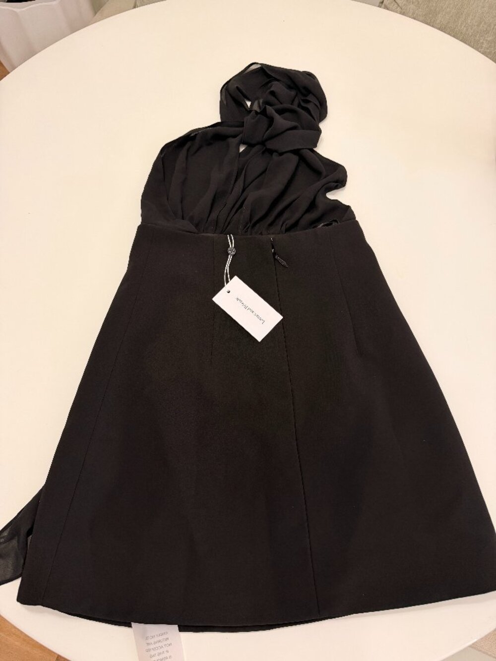 NWT Lovers and Friends Black Puff Sleeve Mini Dress Size S